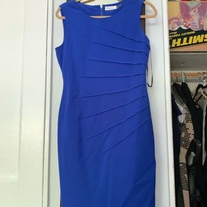Cobalt blue dress